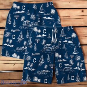 Cleveland Guardians Team Logo Beach Vibes Pattern Hawaiian Shirt And Short Product Photo 4
