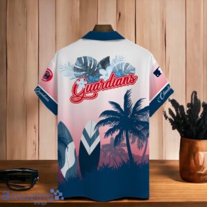 Cleverland Guardians MLB Summer Tropical Coconut Hawaiian Shirt And Short Product Photo 4