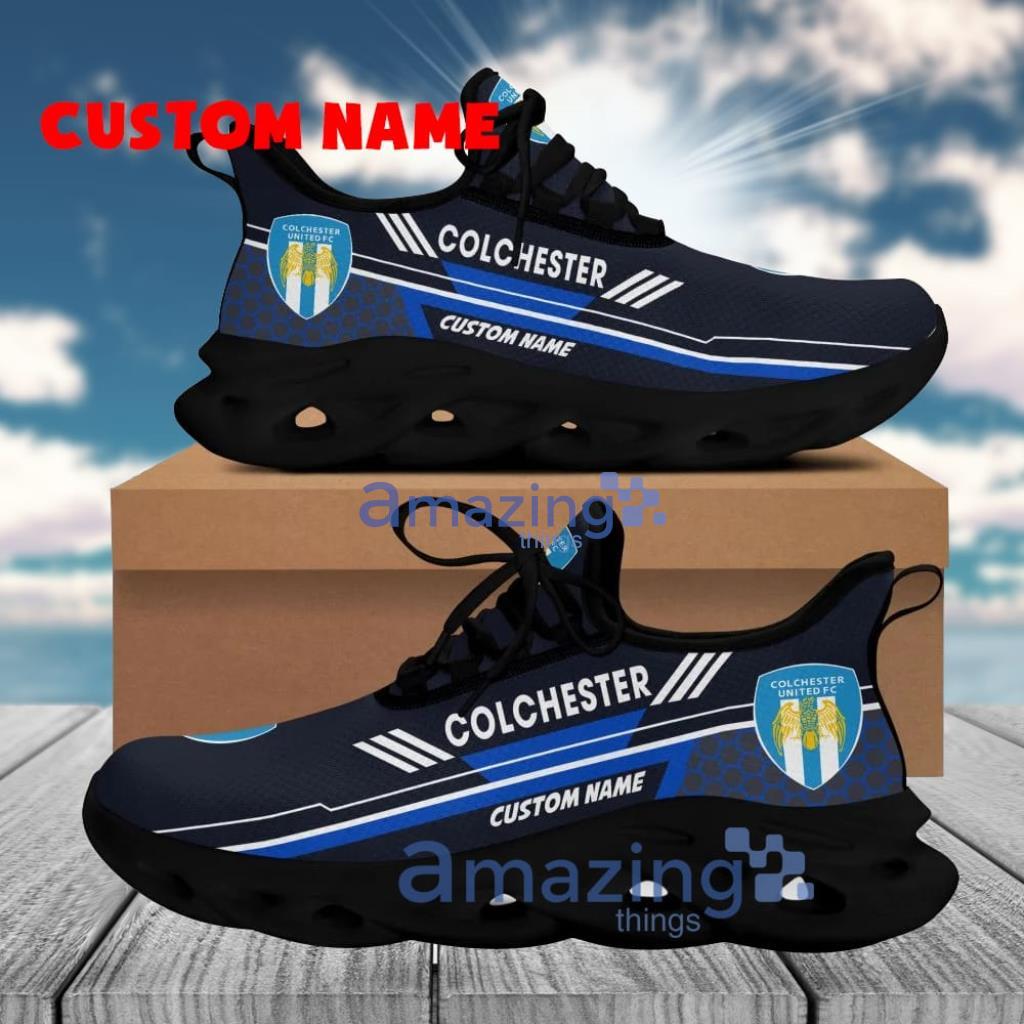 Colchester United Logo Brand Clunky Max Soul Shoes Pattern Modern Footwear Trend For Men And Women Custom Name image Colchester United Logo Brand Clunky Max Soul Shoes Pattern Modern Footwear Trend For Men And Women Custom Name Product Photo 1