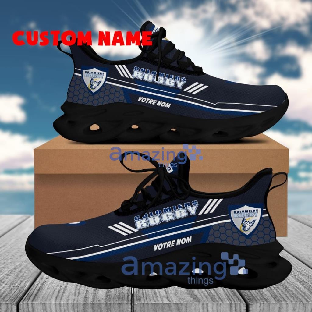 Colomiers Rugby Logo Brand Clunky Max Soul Shoes Pattern Modern Footwear Trend For Men And Women Custom Name image Colomiers Rugby Logo Brand Clunky Max Soul Shoes Pattern Modern Footwear Trend For Men And Women Custom Name Product Photo 1