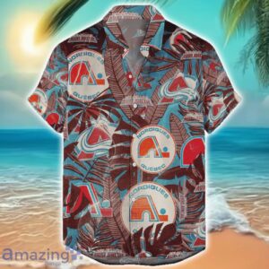 Colorado Avalanche 3D Hawaiian Shirt Retro Logo Revolution NHL New Design Summer Gift For Men Women Product Photo 1