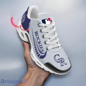 Colorado Rockies MLB Air Cushion Sport Shoes Custom Name For Fans Trending Gift Shoes Product Photo 1