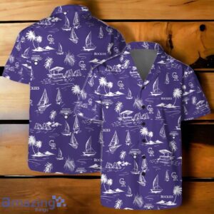 Colorado Rockies Team Logo Beach Vibes Pattern Hawaiian Shirt And Short Product Photo 1