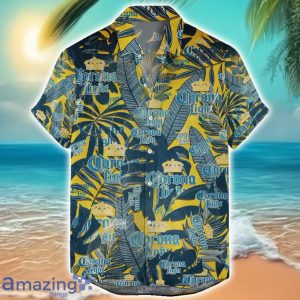 Corona Light Beer Retro Logo 3D Hawaiian Shirt Gift For Men And Women Product Photo 1