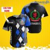Cove Rangers F.C. Sports Logo Jersey Baseball Shirt Custom Name With Diamond Brush Pattern For Men And Women