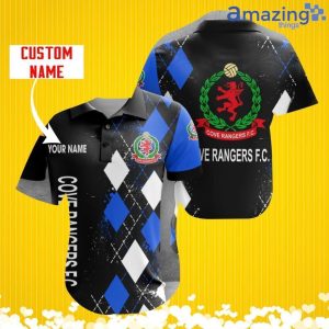 Cove Rangers F.C. Sports Logo Jersey Baseball Shirt Custom Name With Diamond Brush Pattern For Men And Women Product Photo 1