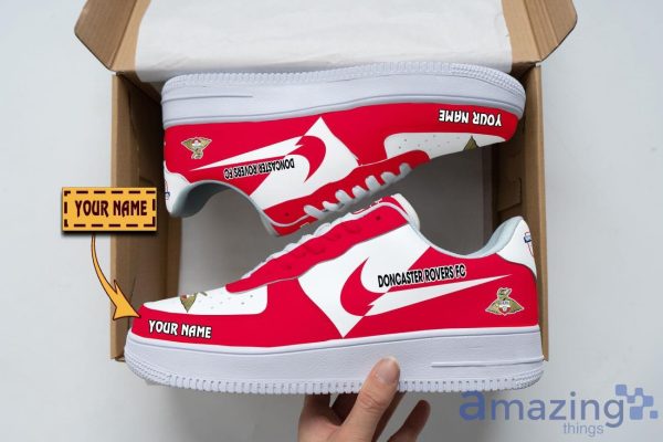 Doncaster Rovers Air Force Shoes Custom Name Men Women Gift AF1 Shoes Product Photo 1