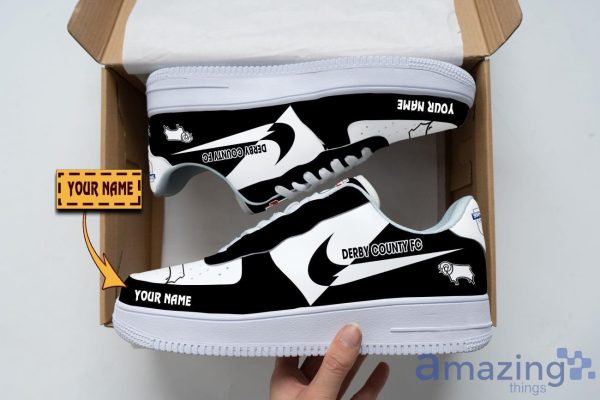 Derby County Air Force Shoes Custom Name Men Women Gift AF1 Shoes Product Photo 1