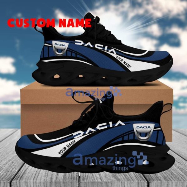 Dacia Logo Brand Clunky Max Soul Shoes Trendsetting Kicks For Big Fans Custom Name Product Photo 1