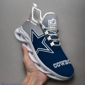 Dallas Cowboys Custom Name Max Soul Shoes Trending Sneakers For Fans Product Photo 1