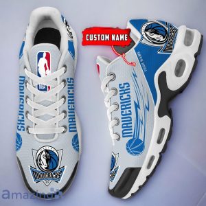 Dallas Mavericks NBA Air Cushion Sport Shoes Custom Name 3D For Fans Sport Product Photo 2