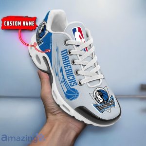 Dallas Mavericks NBA Air Cushion Sport Shoes Custom Name 3D For Fans Sport Product Photo 1