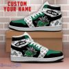 Dallas Stars NHL Team Logo Printed Mascot Design Air Jordan Hightop Shoes Custom Name For Fans