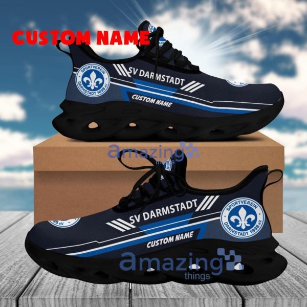 Darmstadt 98 Logo Brand Clunky Max Soul Shoes Pattern Modern Footwear Trend For Men And Women Custom Name Product Photo 1