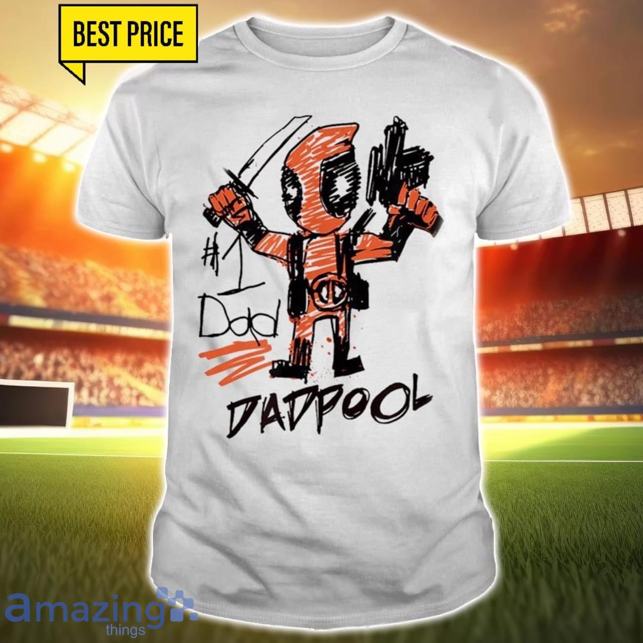 Deadpool 3 Shirt, Dadpool 2024 T Shirt image Deadpool 3 Shirt, Dadpool 2024 T Shirt Product Photo 1