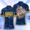 Denver Nuggets National Basketball Association Playoffs V3 3D Polo Shirt Basketball Pattern