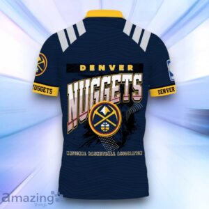 Denver Nuggets Style NBA Playoffs Basketball 2024 Polo Shirt Product Photo 3