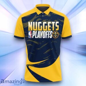 Denver Nuggets Style NBA Playoffs New Design Basketball 2024 Polo Shirt For Fans Product Photo 2