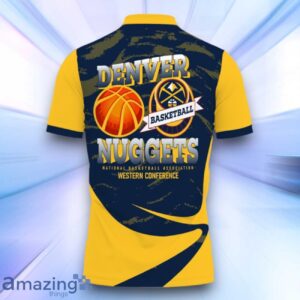 Denver Nuggets Style NBA Playoffs New Design Basketball 2024 Polo Shirt For Fans Product Photo 3