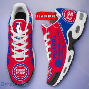 Detroit Pistons NBA Air Cushion Sport Shoes Custom Name 3D For Fans Sport Product Photo 2