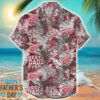 Detroit Red Wings 3D Hawaiian Shirt Best Dad Ever Father’s Day Gift NHL Fans Special Gift