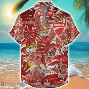 Ducati Motor Retro Logo 3D Hawaiian Shirt For Men And Women Gift Product Photo 1