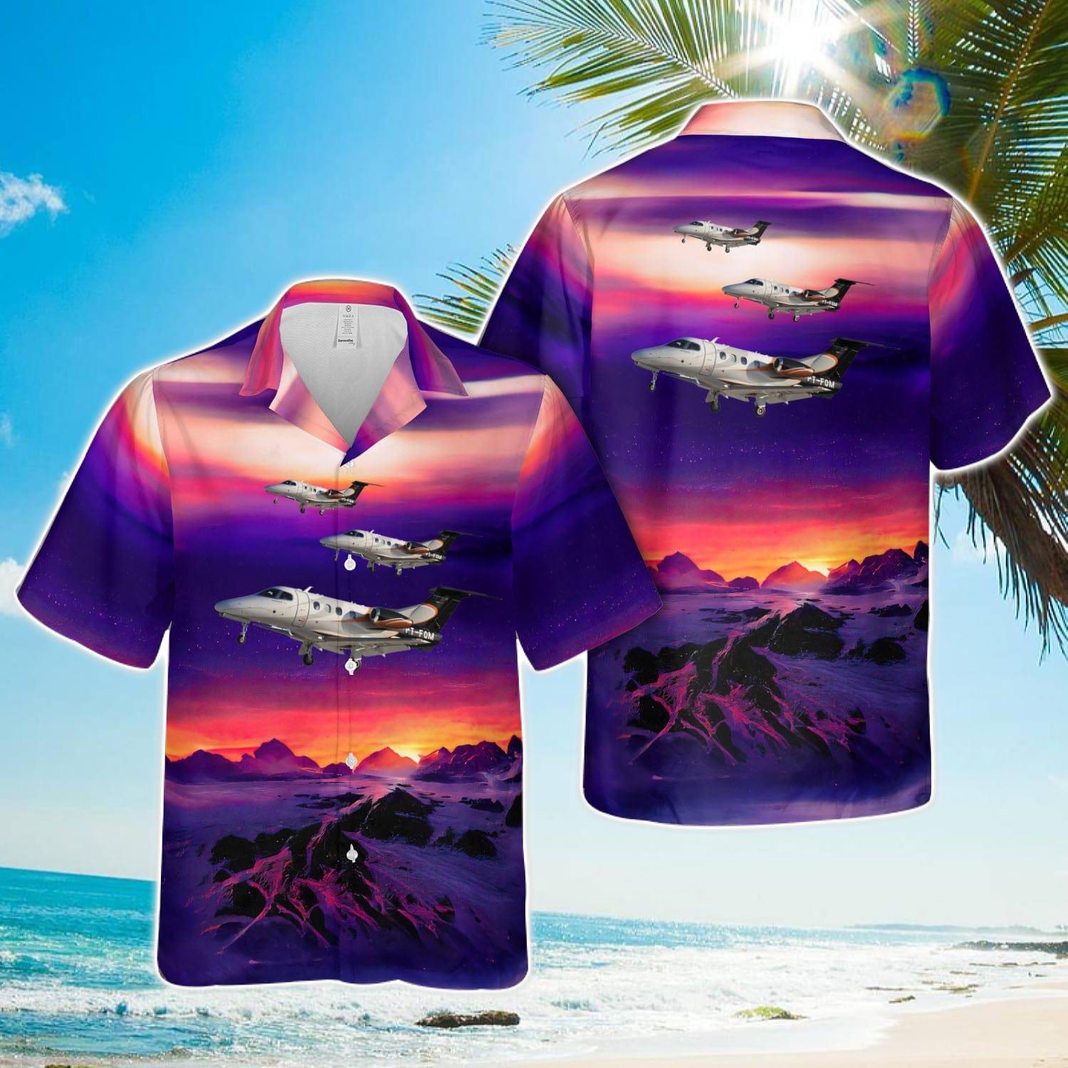 Embraer Phenom 100 Hawaiian Shirt Men Women Men Women Beach Shirt Product Photo 1
