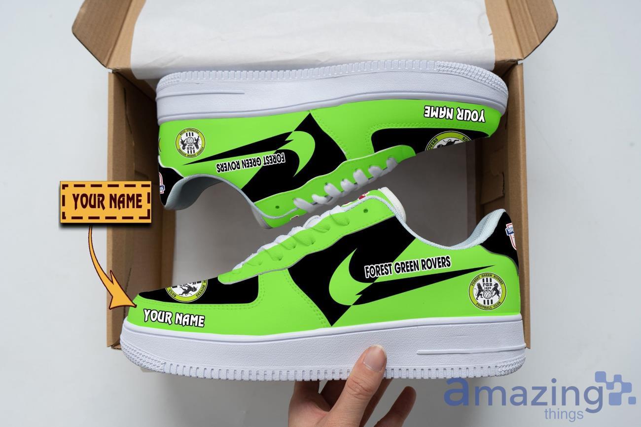 Forest Green Air Force Shoes Custom Name Men Women Gift AF1 Shoes Product Photo 1