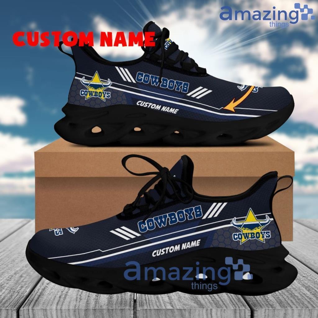 North Queensland Cowboys Logo Brand Clunky Max Soul Shoes Pattern Modern Footwear Trend For Men And Women Custom Name North Queensland Cowboys Logo Brand Clunky Max Soul Shoes Pattern Modern Footwear Trend For Men And Women Custom Name Product Photo 1