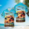 Garuda Indonesia Boeing 747-2U3B  Aloha 3D Hawaiian Shirt