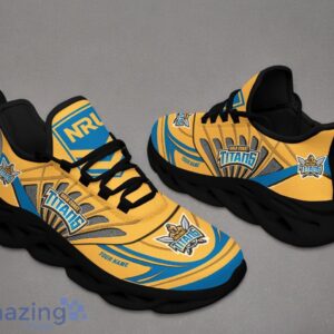 Gold Coast Titans Custom Name NRL Max Soul Shoes image Gold Coast Titans Custom Name NRL Max Soul Shoes Product Photo 3