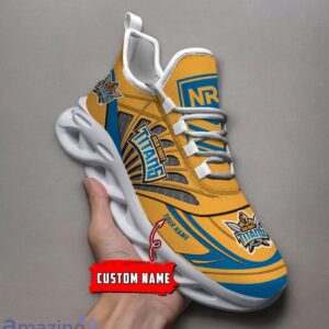 Gold Coast Titans Custom Name NRL Max Soul Shoes Product Photo 1