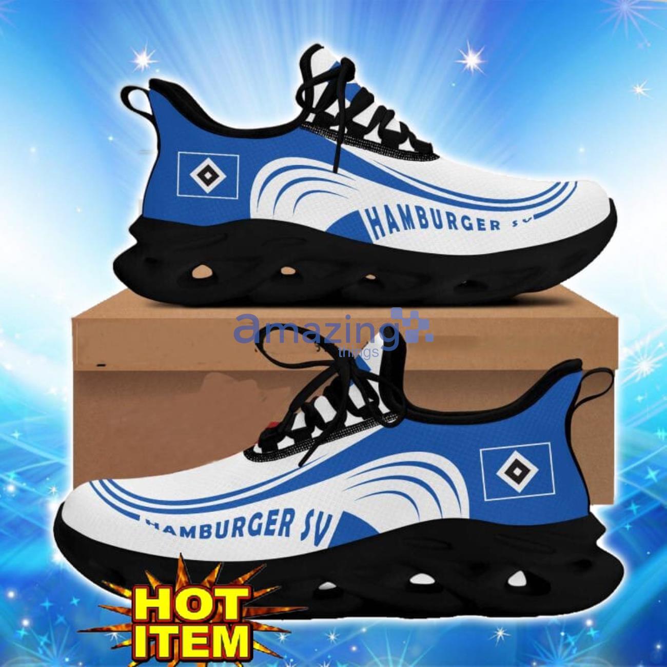 Hamburger SV Max Soul Sneakers Logo Shoes For Fans image Hamburger SV Max Soul Sneakers Logo Shoes For Fans Product Photo 2