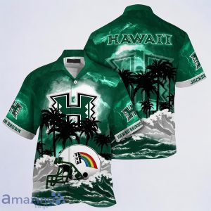 Hawaii Rainbow Warriors NCAA Best Hawaiian Shirt For Men Women Custom Name Product Photo 1