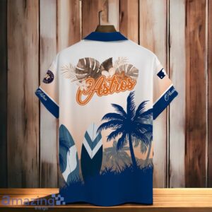 Houston Astros MLB Summer Tropical Coconut Hawaiian Shirt And Short image Houston Astros MLB Summer Tropical Coconut Hawaiian Shirt And Short Product Photo 4