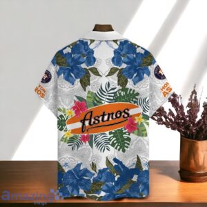 Houston Astros MLB Summer Tropical Hawaiian Shirt And Short Product Photo 3