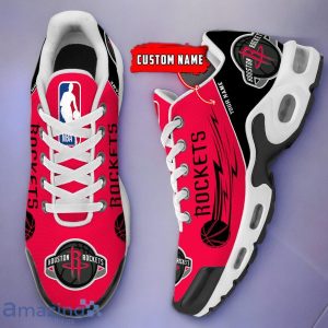 Houston Rockets NBA Air Cushion Sport Shoes Custom Name 3D For Fans Sport Product Photo 2