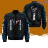 Houston Texans 3D AOP Bomber Jacket Hot Style 3D Printing