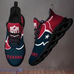 Houston Texans Custom Name Max Soul Shoes Trending Sneakers For Fans Product Photo 3