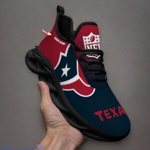 Houston Texans Custom Name Max Soul Shoes Trending Sneakers For Fans Product Photo 4