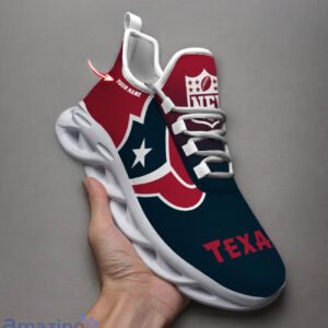 Houston Texans Custom Name Max Soul Shoes Trending Sneakers For Fans Product Photo 1