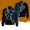 Houston Texans Graphic Bomber Jacket Hot Style 3D Printing