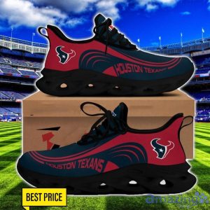 Houston Texans Max Soul Sneakers Logo Shoes For Fans Product Photo 2