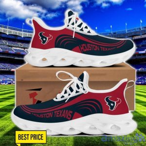 Houston Texans Max Soul Sneakers Logo Shoes For Fans Product Photo 1