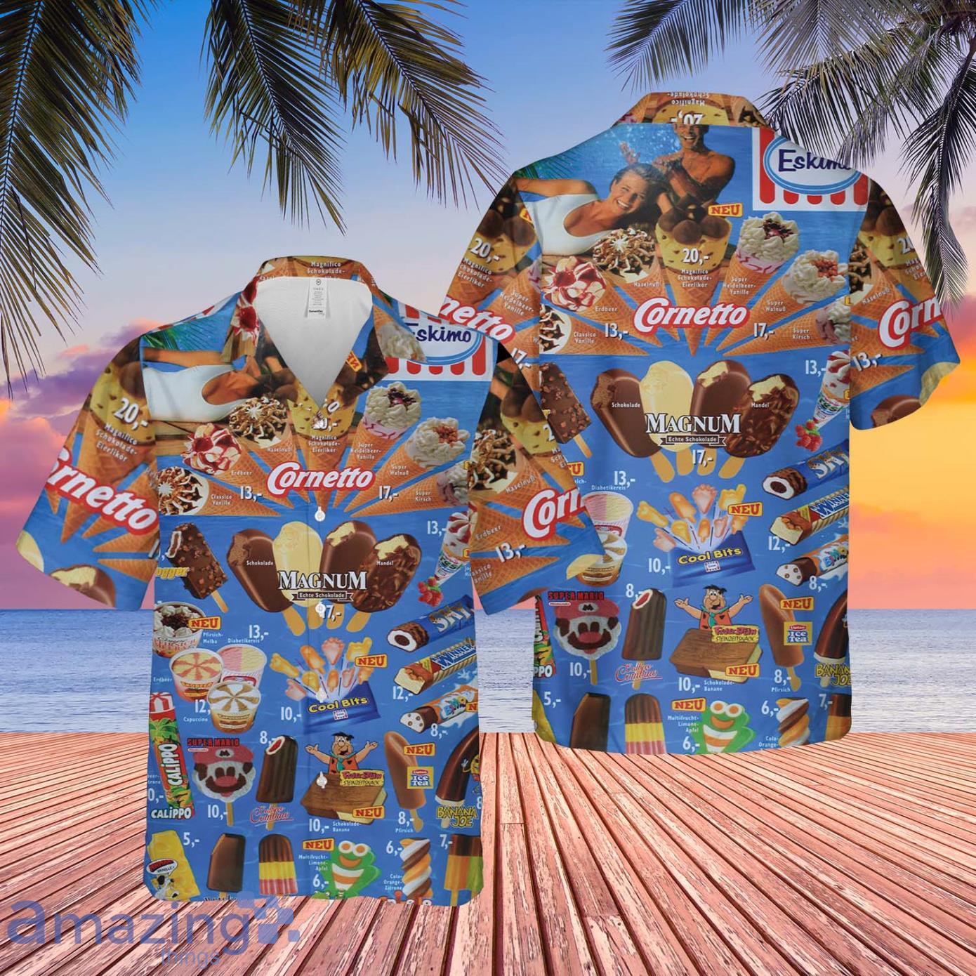 Ice Cream Summer Hawaiian Shirt image Ice Cream Summer Hawaiian Shirt Product Photo 1