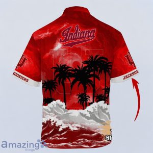 Indiana Hoosiers NCAA Best Hawaiian Shirt For Men Women Custom Name image Indiana Hoosiers NCAA Best Hawaiian Shirt For Men Women Custom Name Product Photo 3
