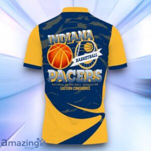 Indiana Pacers Style NBA Playoffs New Design Basketball 2024 Polo Shirt For Fans image Indiana Pacers Style NBA Playoffs New Design Basketball 2024 Polo Shirt For Fans Product Photo 3