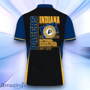 Indiana Pacers Style NBA Playoffs New Design Basketball 2024 Polo Shirt For Men Women image Indiana Pacers Style NBA Playoffs New Design Basketball 2024 Polo Shirt For Men Women Product Photo 3