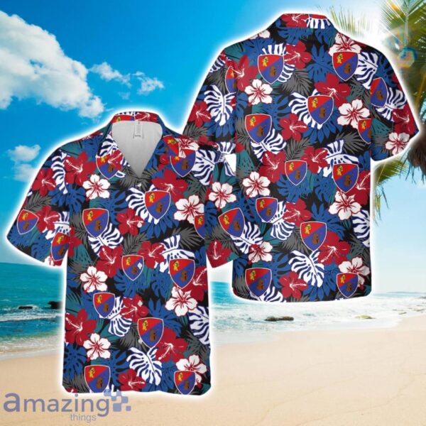 Italian Army Signal Command Hawaiian Shirt Product Photo 1