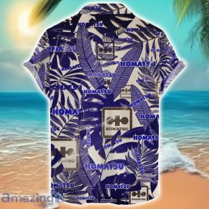 Komatsu Tractor Retro Logo 3D Hawaiian Shirt For Men And Women Gift Product Photo 2